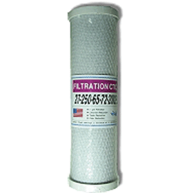 10 inch PAC briquette filter (PACB 10 0.5)