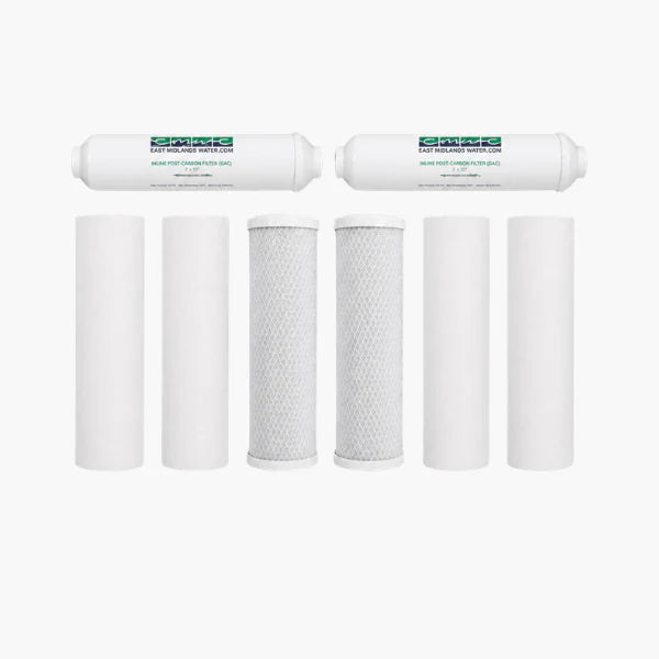 12 month Reverse Osmosis replacement filters Maintenence Pack