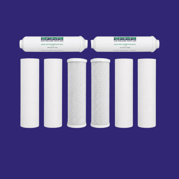 12 month Reverse Osmosis replacement filters Maintenence Pack