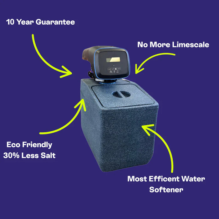 Lime Filter - Water Softeners  EMS15 Blue Meter Controlled Water Softener
