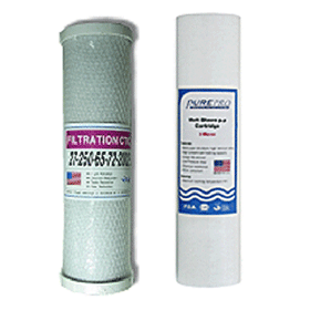 replacement 6 month filters for 3 stage aquarium RO