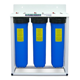 20 Inch Jumbo Private water supply 3 stage sediment filtration system(Housings