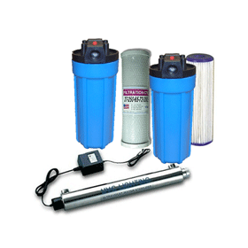 Standard Flow Rainwater harvest filtration with UV filter
