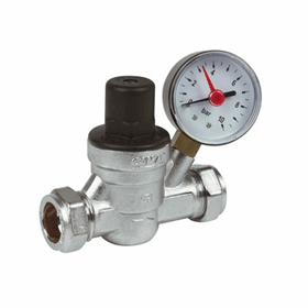 Pressure reducing valve with Gauge