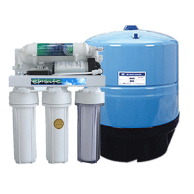 100 Gpd 5 Stage Pumped De I RO System with 11 Gallon Tank