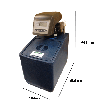 Lime Filter Water Softener  EMS10 Blue Meter Controlled Water Softener