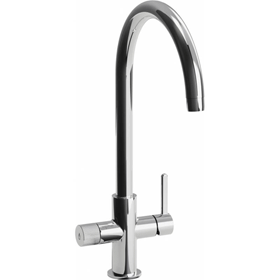 Puria Aquifier Chrome Three Way Tap and Water Filter