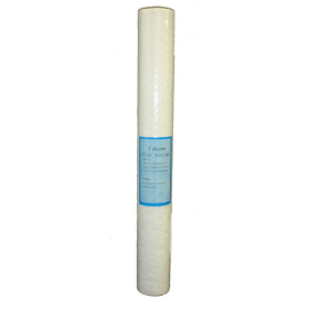 Twin pack 20 inch poly Prop 5 Micron Sediment filter (pp20 05)